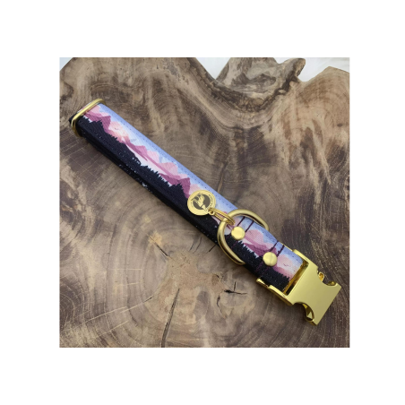 Nashoba - Collier Monterosa avec clip sécurisé - Bouclerie Noire