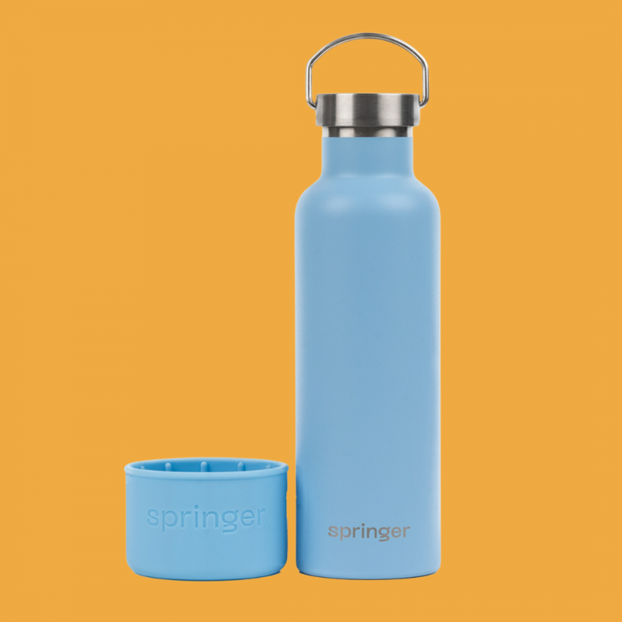 Bouteille Gamelle Springer isotherme 700ML - Bleue