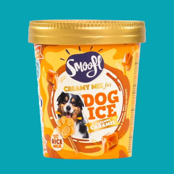 Smoofl - Mélange Glace Caramel Crémeux