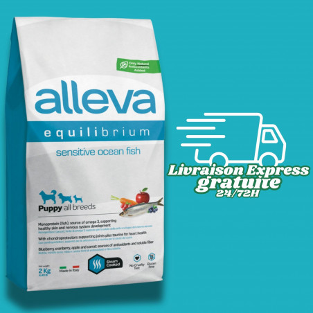 Alleva equilibrium chiot poisson