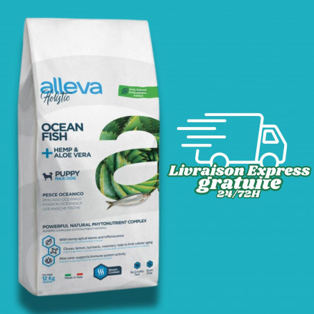 Alleva Holistic Poisson Ocean  - Croquette grain free pour chien
