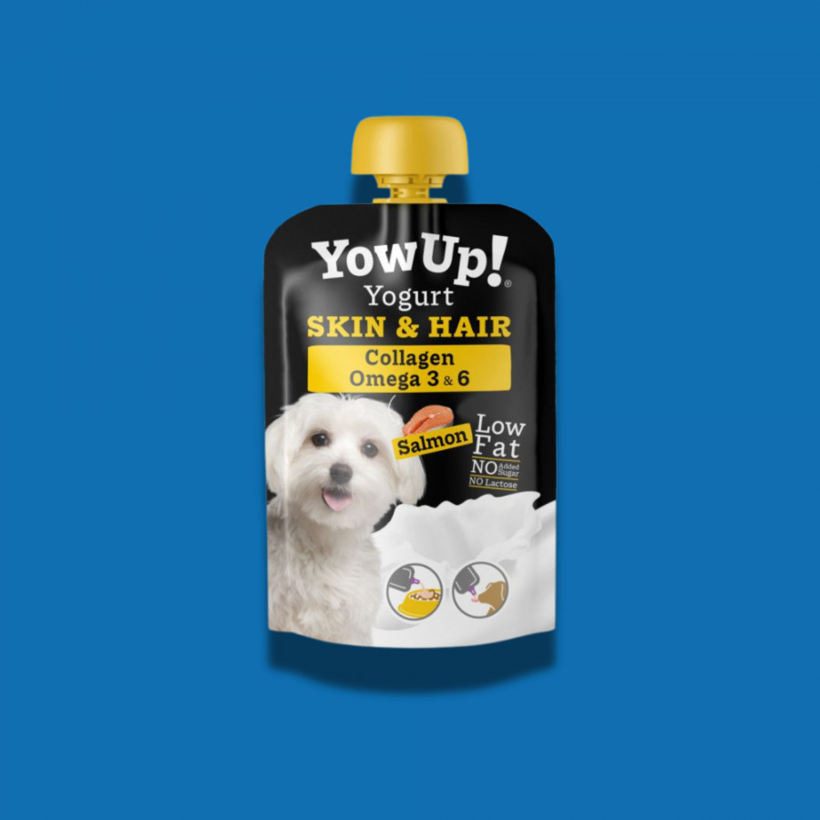 YowUp - Yaourt au Saumon - Pelage et peau 115G YowUp - Yaourt au Saumon - Pelage et peau 115G