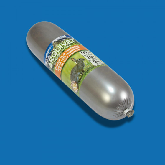 Boudin de pâtée - Lapin et légumes 500G