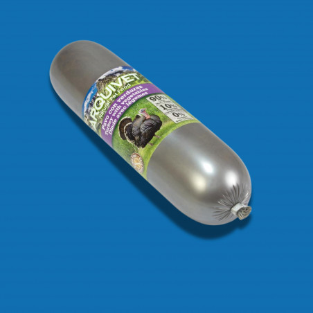 2+1 Boudin de pâtée - Dinde et légumes 500G