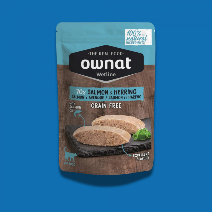 Patée Chat ownat - Saumon & Hareng Patée Chat ownat - Saumon & Hareng