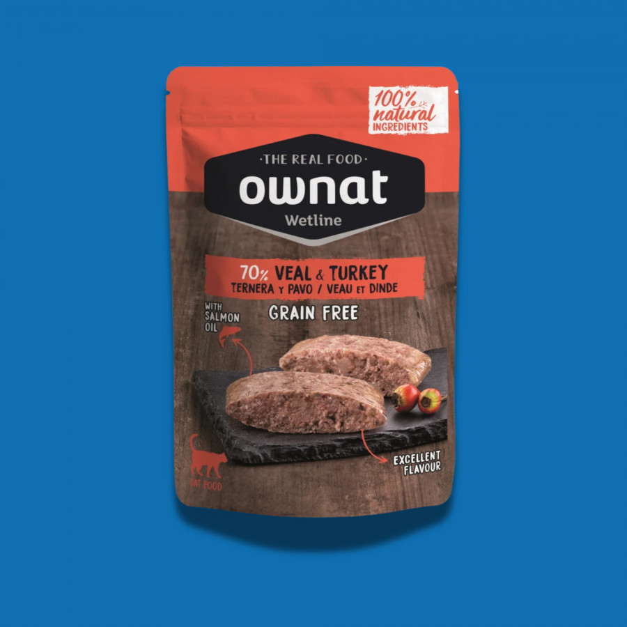 Patée Chat ownat - Veau & Dinde Patée Chat ownat - Veau & Dinde
