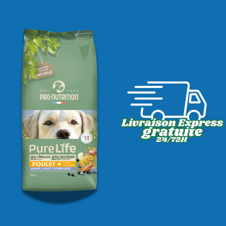 Pure Life Light Sterilized Poulet- Pro-Nutrition