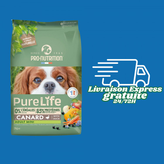 Pure Life mini adulte Canard - Pro Nutrition