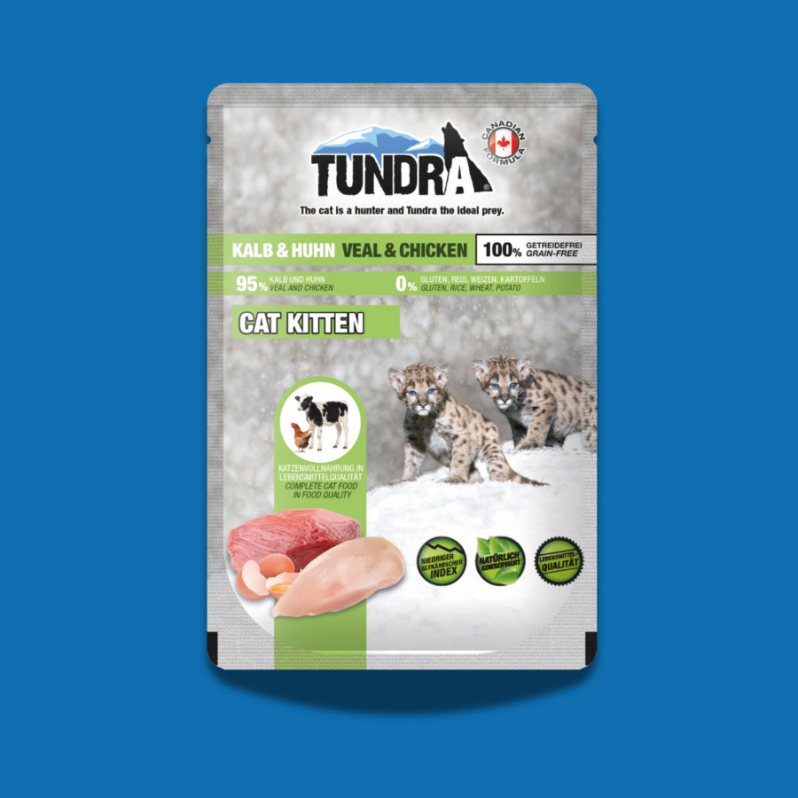 Sachet Chaton Veau & Poulet - Tundra Sachet Chaton Veau & Poulet - Tundra