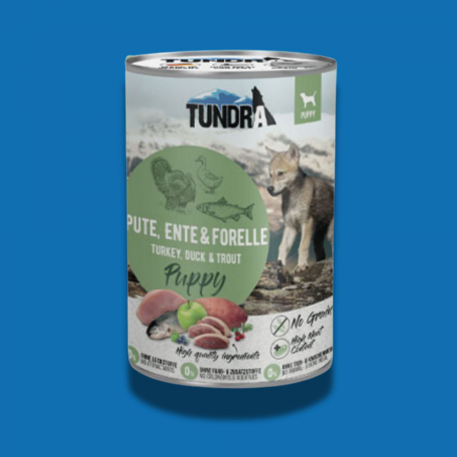 Pâtée Chiot Dinde, Canard & Truite - Tundra Pâtée Chiot Dinde, Canard & Truite - Tundra