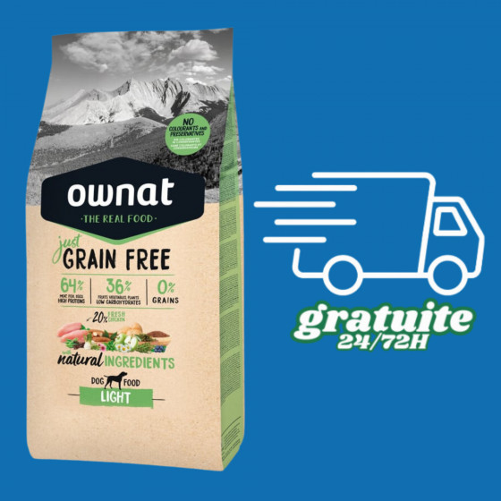 Ownat Just Adulte Light - 14KG