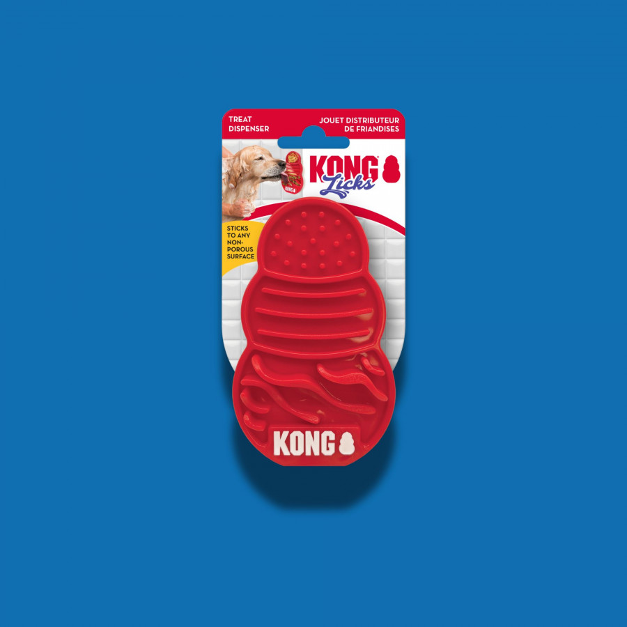 KONG LICKS - Tapis de léchage ventousé KONG LICKS - Tapis de léchage ventousé