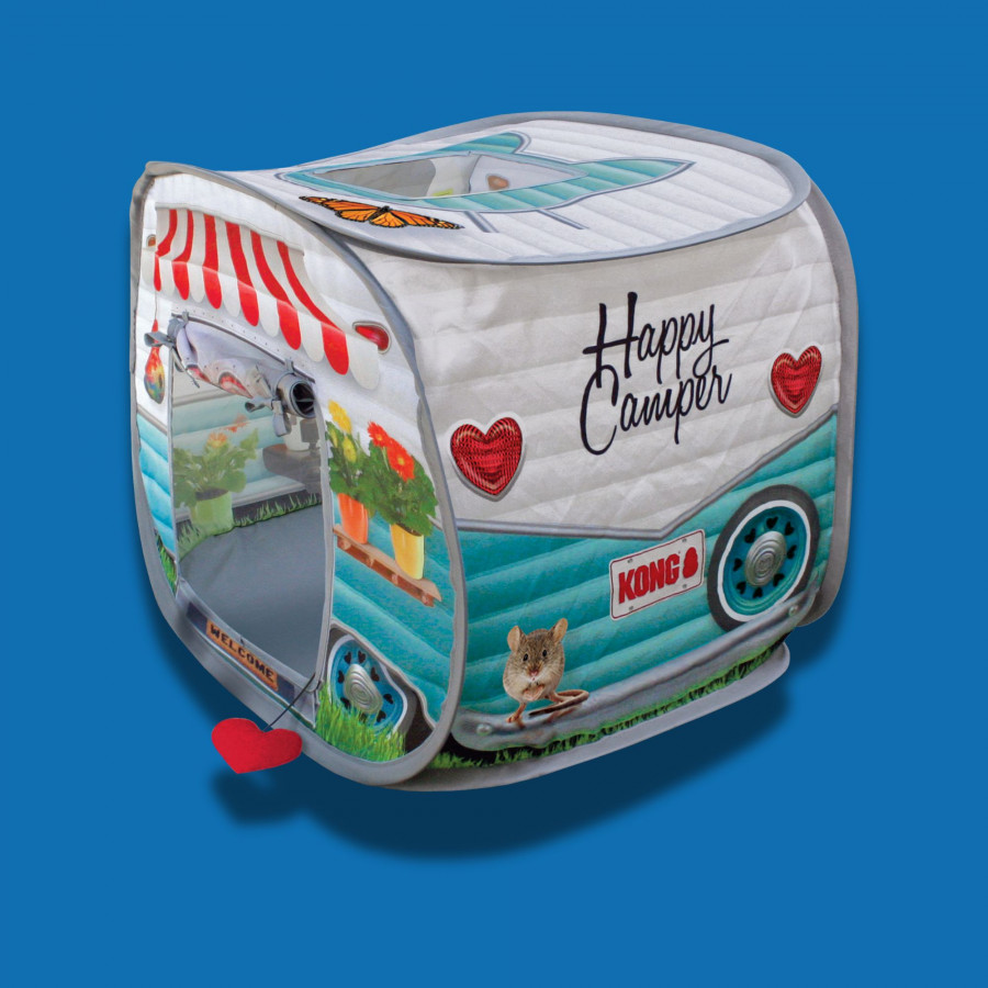 Kong Happy Camper - Le tipi pour chat Kong Happy Camper - Le tipi pour chat
