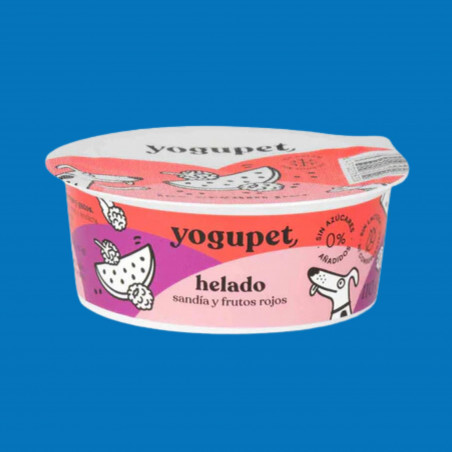 Yogupet - Glace Pastèque Fruits rouges 110G