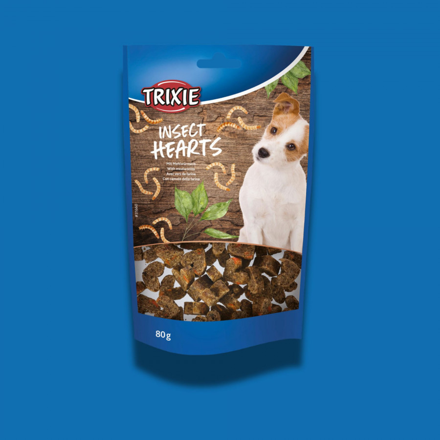 Coeur aux insectes 80g - Trixie Coeur aux insectes 80g - Trixie