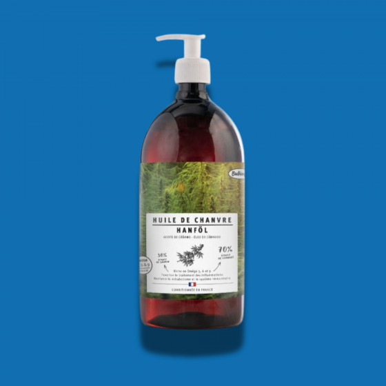 Huile Saumon chanvre 250ML