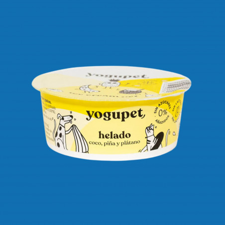 Yogupet - Glace Coco ananas Banane 110G