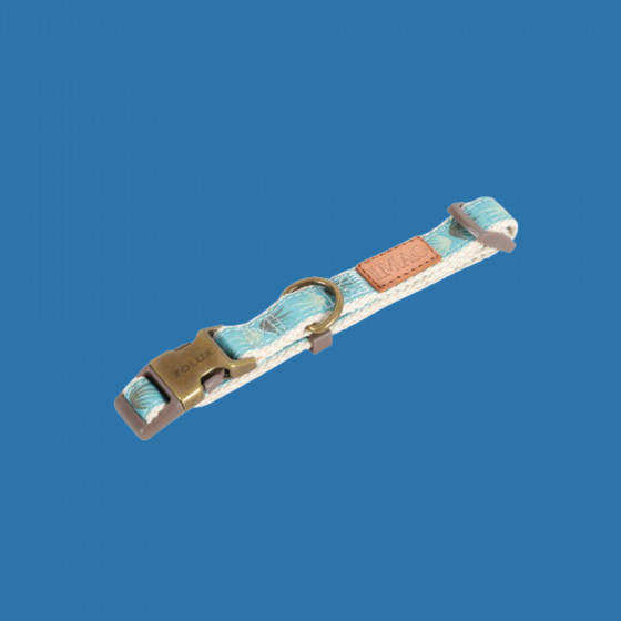 Collier "Taiga" bleu