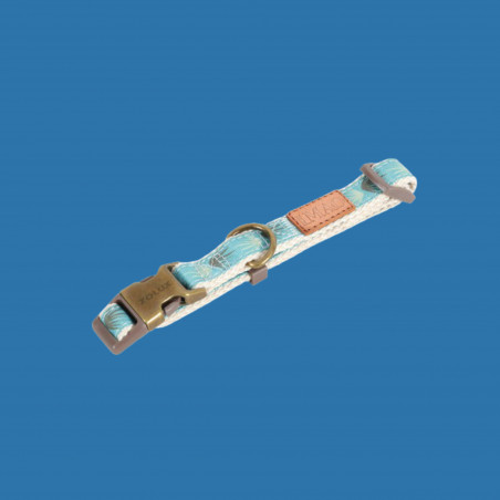 Collier "Taiga" bleu