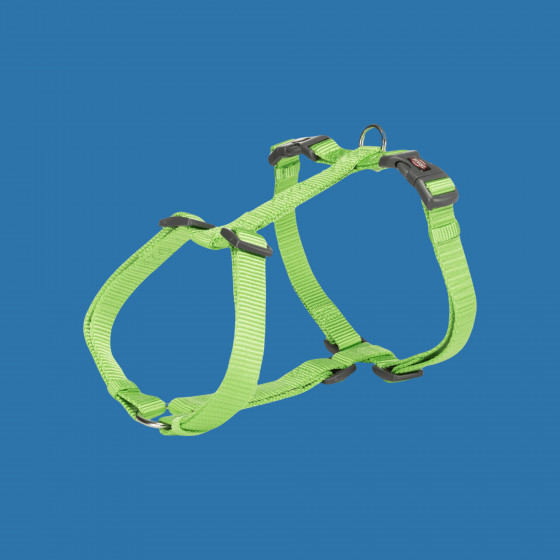 Harnais H pour chien Trixie Premium vert