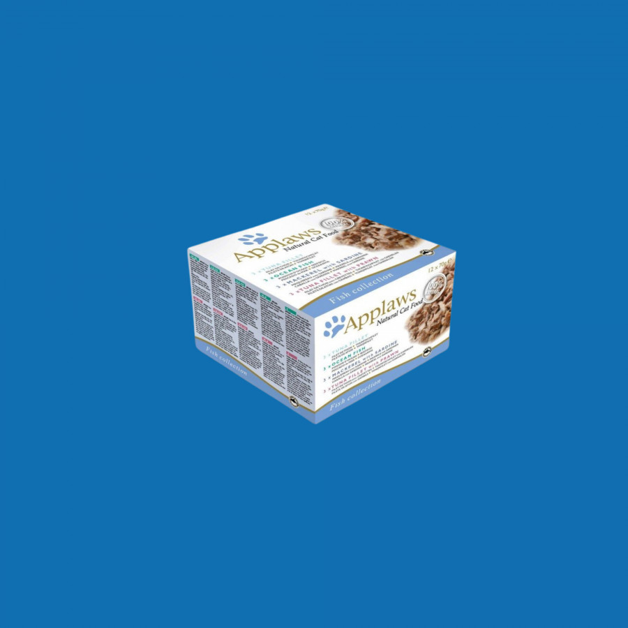 Applaws multipack boîtes 12x70gr pour chat adulte