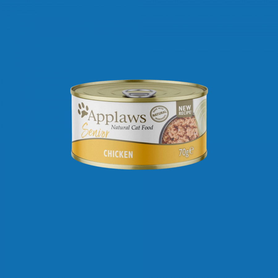 Applaws boîtes de 70gr en gelée pour chat senior Applaws boîtes de 70gr en gelée pour chat senior