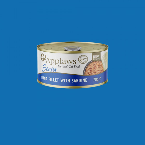 Applaws boîtes de 70gr en gelée pour chat senior