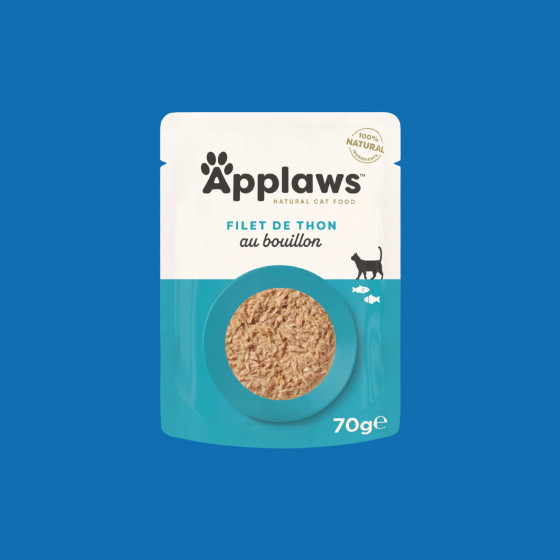 Applaws sachets de 70gr en bouillon pour chat adulte