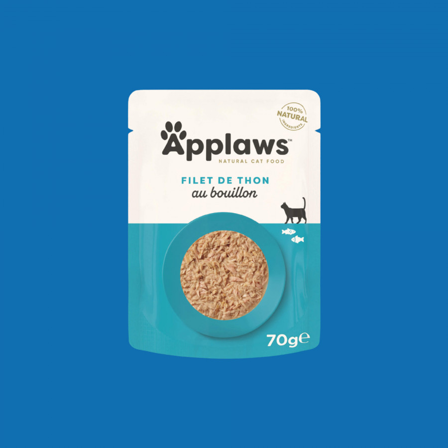 Applaws sachets de 70gr en bouillon pour chat adulte