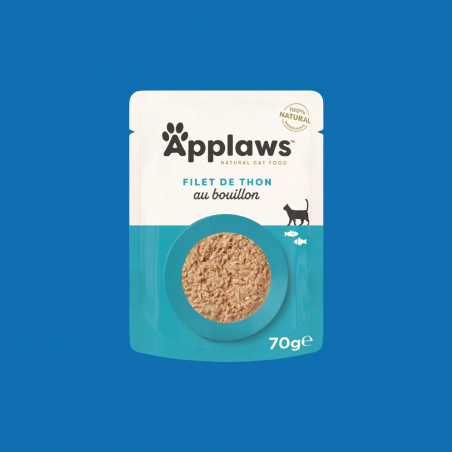 Applaws sachets de 70gr en bouillon pour chat adulte