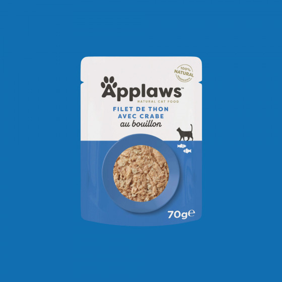 Applaws sachets de 70gr en bouillon pour chat adulte