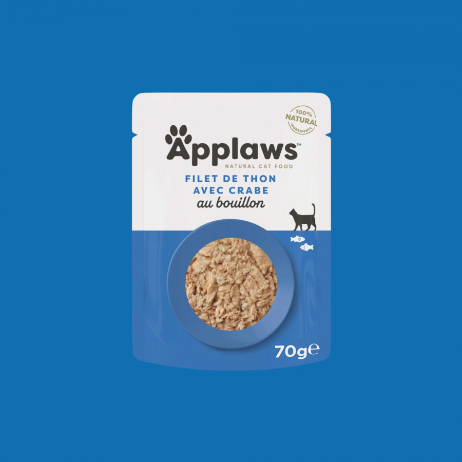 Applaws sachets de 70gr en bouillon pour chat adulte