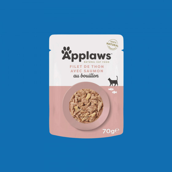 Applaws sachets de 70gr en bouillon pour chat adulte