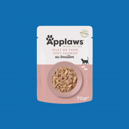 Applaws sachets de 70gr en bouillon pour chat adulte