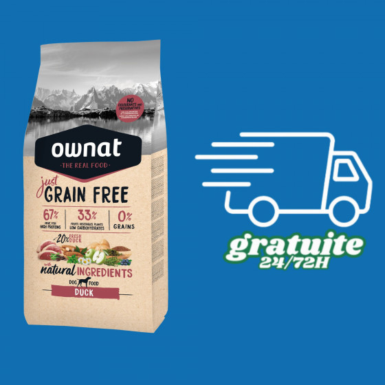 Ownat Just Adulte Canard - 14KG