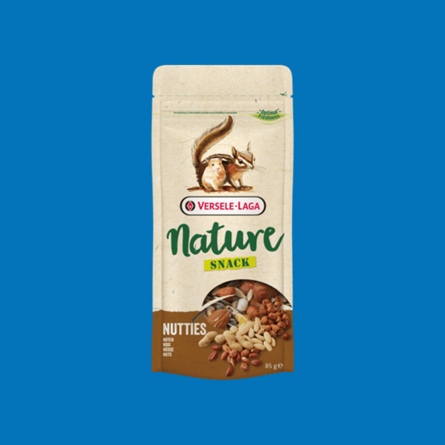 Snack Nutties rongeurs – Nature 85 g