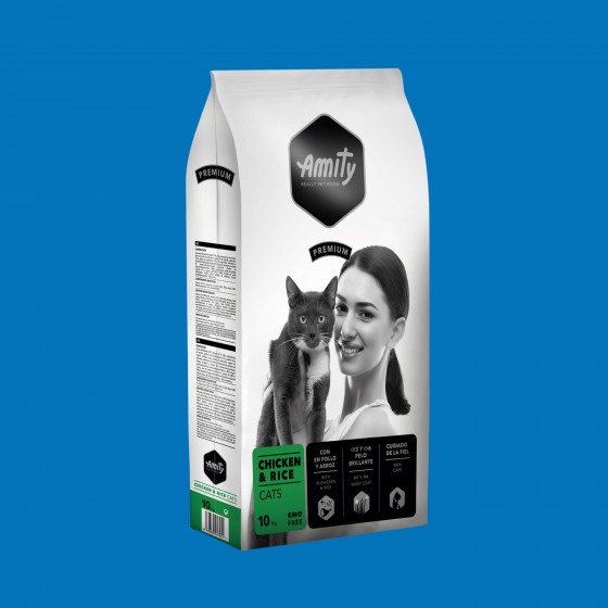 Amity - Premium CATS - Poulet et riz