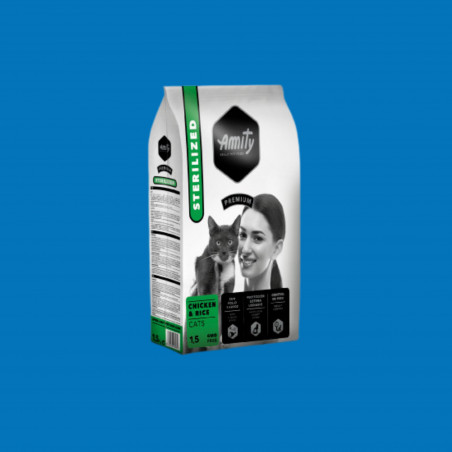 Amity - Premium STERILIZED CATS - Poulet et riz
