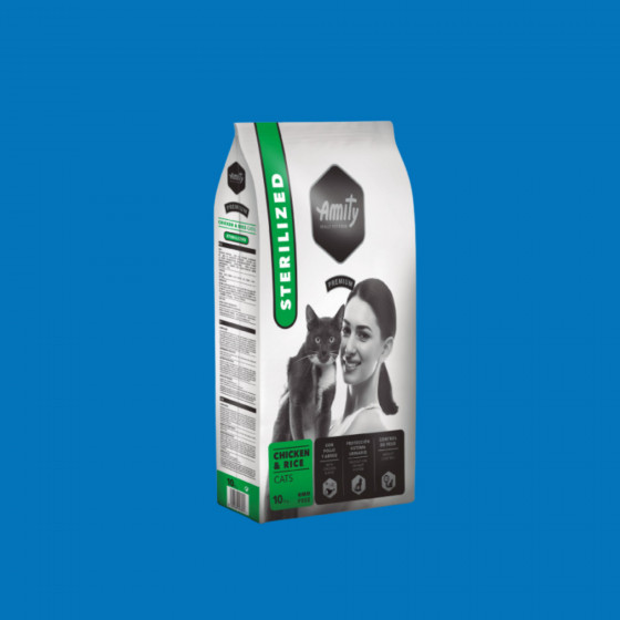 Amity - Premium STERILIZED CATS - Poulet et riz