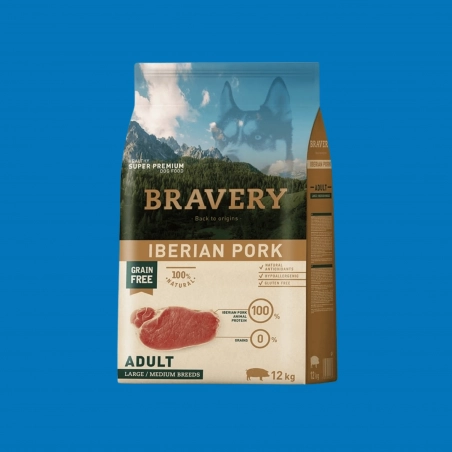 Bravery - Grande et moyenne race - CHIEN ADULTE - Porc ibérique