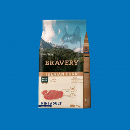 Bravery - Petite race - MINI CHIEN ADULTE - Porc ibérique
