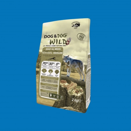 Regional Grassland Dog&dog Wild Gheda - Sans céréales