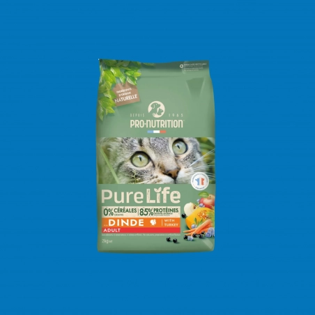 Pure Life Dinde chat adulte