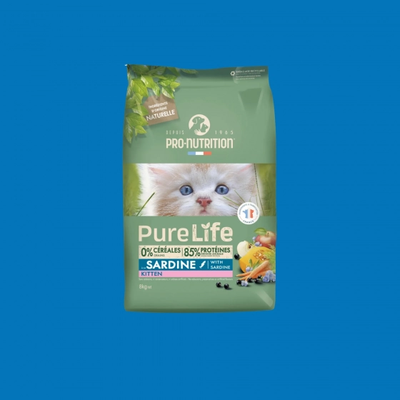 Pure Life Sardine chaton