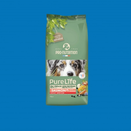 Pure Life Medium Adulte Saumon- Pro Nutrition