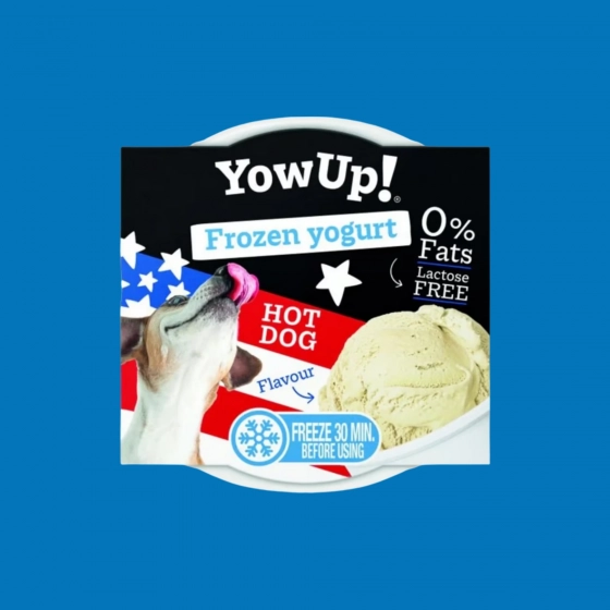 YowUp Glace Hotdog pour Chien – Fraîche & Gourmande