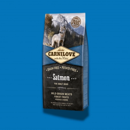 Croquette chien Carnilove Saumon - 12kg