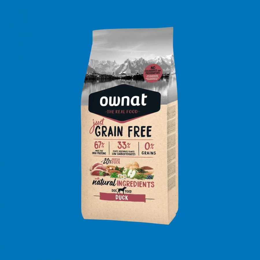 Ownat Just Adulte Canard - 14KG Ownat Just Adulte Canard - 14KG