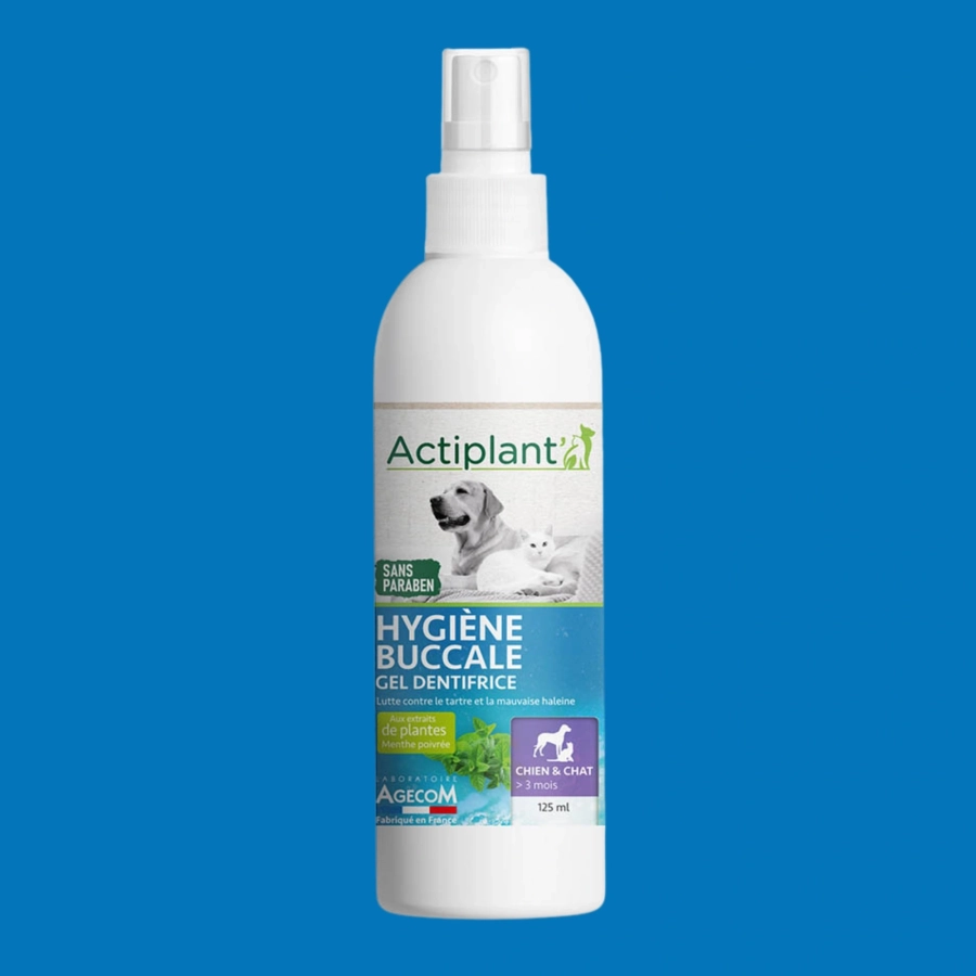 Actiplant’ Gel Dentifrice – Hygiène Buccale Animaux Actiplant’ Gel Dentifrice – Hygiène Buccale Animaux