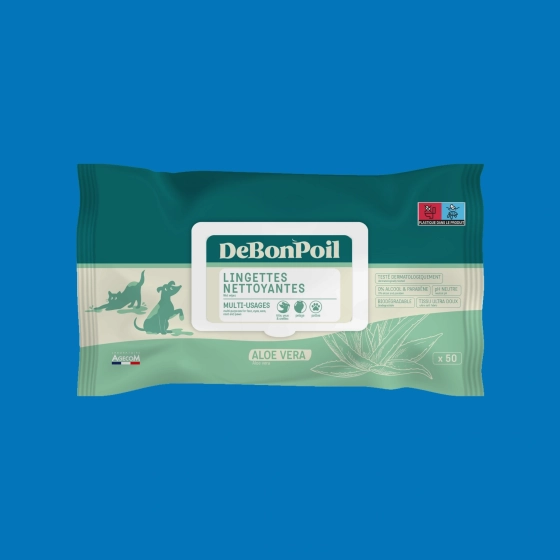 DeBonPoil - Lingettes Nettoyantes - Aloe Vera